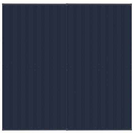 Outdoor Dog Kennel with Roof Steel 3.69 m² Kings Warehouse 