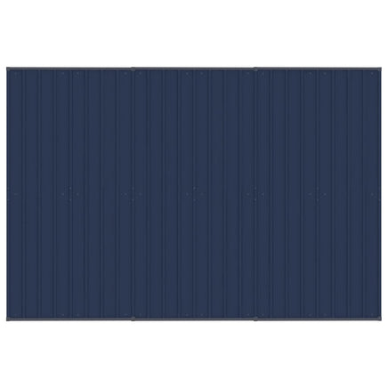 Outdoor Dog Kennel with Roof Steel 5.53 m² Kings Warehouse 