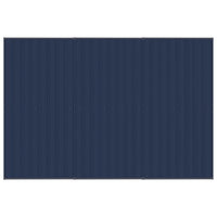 Outdoor Dog Kennel with Roof Steel 5.53 m² Kings Warehouse 