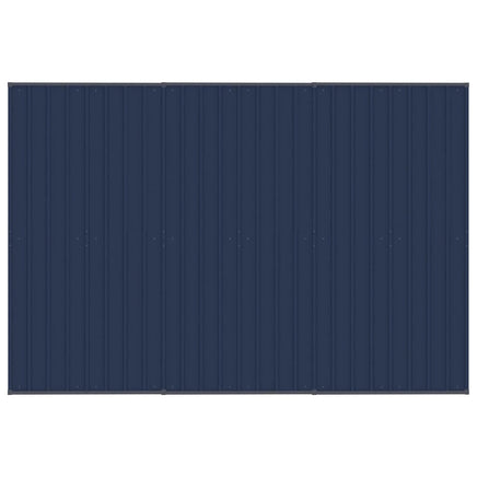 Outdoor Dog Kennel with Roof Steel 5.53 m² Kings Warehouse 