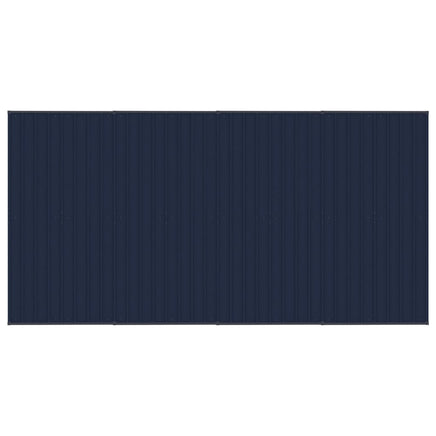 Outdoor Dog Kennel with Roof Steel 7.37 m² Kings Warehouse 