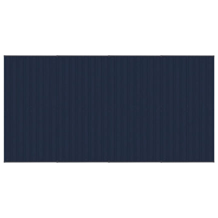 Outdoor Dog Kennel with Roof Steel 7.37 m² Kings Warehouse 