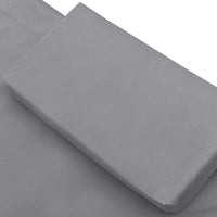 Outdoor Lounge Bed Fabric Anthracite Kings Warehouse 