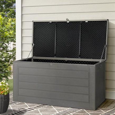 Outdoor Storage Box 680L Container Indoor Garden Bench Tool Sheds Chest KingsWarehouse 