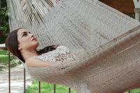 Outdoor undercover cotton Mayan Legacy hammock King size Dream Sands Kings Warehouse 