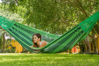 Outdoor undercover cotton Mayan Legacy hammock King size Jardin Kings Warehouse 