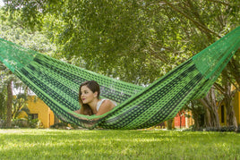 Outdoor undercover cotton Mayan Legacy hammock King size Jardin Kings Warehouse 