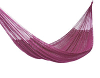Outdoor undercover cotton Mayan Legacy hammock King size Mexican Pink Kings Warehouse 