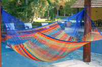 Outdoor undercover cotton Mayan Legacy hammock King size Mexicana Kings Warehouse 