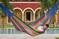 Outdoor undercover cotton Mayan Legacy hammock King size Mexicana Kings Warehouse 