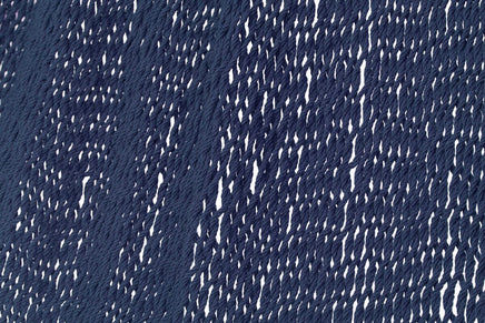 Outdoor undercover cotton Mayan Legacy hammock with hand crocheted tassels King Size Blue Kings Warehouse 