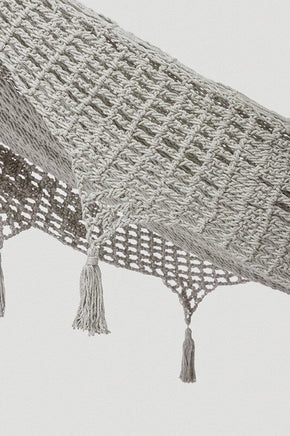 Outdoor undercover cotton Mayan Legacy hammock with hand crocheted tassels Queen Size Dream Sands Kings Warehouse 