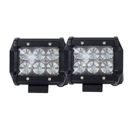 Pair 4inch CREE LED Work Light Bar Flood Beam Offroad Driving Lamp Reverse Fog Auto Accessories > Lights Kings Warehouse 
