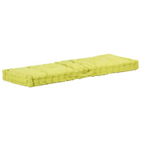 Pallet Floor Cushion Cotton 120x40x7 cm Green Kings Warehouse 