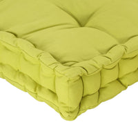 Pallet Floor Cushion Cotton 120x80x10 cm Green Kings Warehouse 