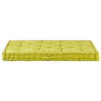 Pallet Floor Cushions 2 pcs Cotton Green Kings Warehouse 
