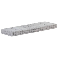 Pallet Floor Cushions 2 pcs Cotton Grey Kings Warehouse 