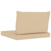 Pallet Sofa Cushions 2 pcs Beige Fabric Kings Warehouse 