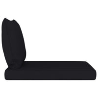 Pallet Sofa Cushions 2 pcs Black Fabric Kings Warehouse 