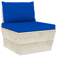 Pallet Sofa Cushions 2 pcs Blue Fabric Kings Warehouse 