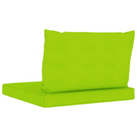 Pallet Sofa Cushions 2 pcs Bright Green Fabric Kings Warehouse 