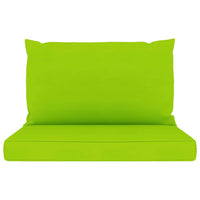 Pallet Sofa Cushions 2 pcs Bright Green Fabric Kings Warehouse 