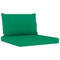 Pallet Sofa Cushions 2 pcs Green Fabric Kings Warehouse 