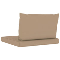 Pallet Sofa Cushions 2 pcs Taupe Fabric Kings Warehouse 