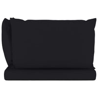 Pallet Sofa Cushions 3 pcs Black Fabric Kings Warehouse 