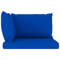 Pallet Sofa Cushions 3 pcs Blue Fabric Kings Warehouse 