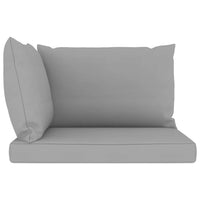 Pallet Sofa Cushions 3 pcs Grey Fabric Kings Warehouse 