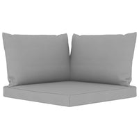 Pallet Sofa Cushions 3 pcs Grey Fabric Kings Warehouse 