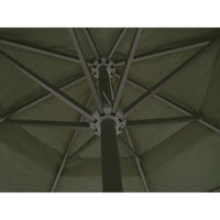 Parasol Samos 500 cm. Aluminium Green Kings Warehouse 