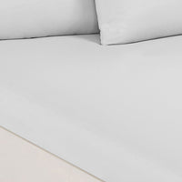 Park Avenue 1000TC Cotton Blend Sheet & Pillowcases Set Hotel Quality Bedding - Single - White Bedding Kings Warehouse 