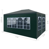 Party Tent 3x4 m Green Kings Warehouse 