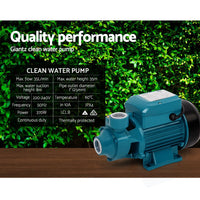 Peripheral Pump Water Garden Boiler Car Wash Irrigation Electric QB60 KingsWarehouse 