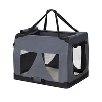 Pet Carrier Soft Crate Dog Cat Travel Portable Cage Kennel Foldable Car M