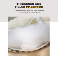 Pet Cat Calming Bed Cuddle Soft Warm Plush Cave Sleeping Nest Tent Pet House Kings Warehouse 