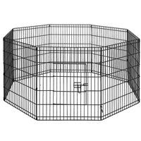 Pet Dog Playpen 2X30" 8 Panel Puppy Exercise Cage Enclosure Fence