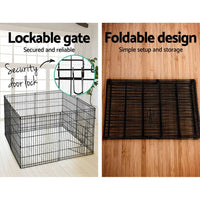 Pet Dog Playpen 2X30" 8 Panel Puppy Exercise Cage Enclosure Fence dog supplies Kings Warehouse 