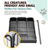 Pet Playpen Dog Playpen 40" 8 Panel Puppy Enclosure Fence Cage dog supplies Kings Warehouse 