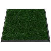 Pet Toilets 2 Pieces with Tray and Artificial Turf Green 76x51x3 cm WC Kings Warehouse 