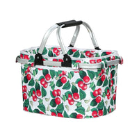 Picnic Bag Basket Folding Hamper Camping Hiking Insulated Outdoor Kings Warehouse 