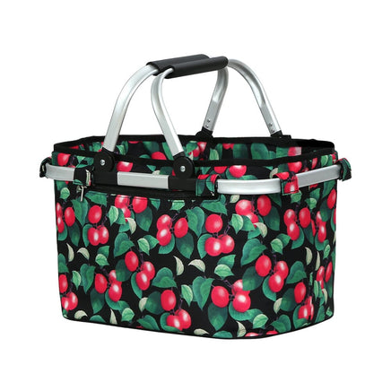 Picnic Bag Basket Folding Large Hamper Camping Hiking Insulated Kings Warehouse 
