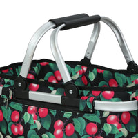 Picnic Bag Basket Folding Large Hamper Camping Hiking Insulated Kings Warehouse 