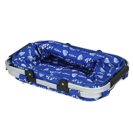 Picnic Bag Basket FoldingHamper Camping Hiking Insulated Kings Warehouse 