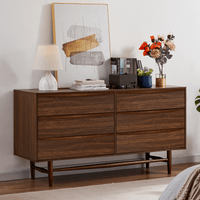 Pierre Walnut Chest of Drawers living room Kings Warehouse 