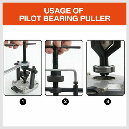 Pilot Bearing Puller 3 Jaws Bushing Gear Extractor Motorcycle Remover Heavy Duty Kings Warehouse 
