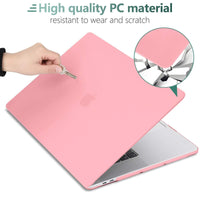 Pink MacBook Pro 13 Inch Case 2016-2023 M1 M2 A2338 A2289 A2251 A2159 Hard Shell Case Keyboard Cover Kings Warehouse 