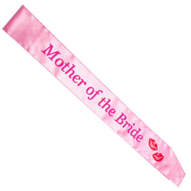 Pink Mother of the Bride Flashing Sash Kings Warehouse 